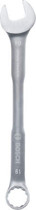 Kunci kombinasi Bosch 19 mm krom vanadium.